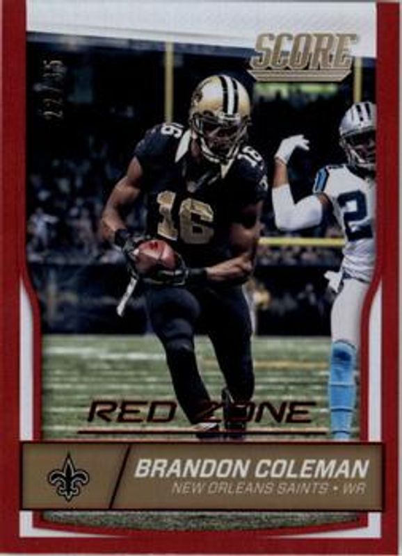 2016 Score #206 Jumbo Red Zone /35