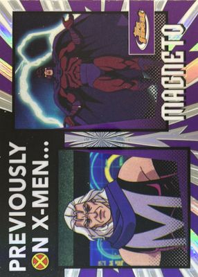 2025 Topps Finest X-Men 97 #PO-1 Previously On X-Men