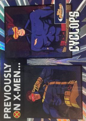 2025 Topps Finest X-Men 97 #PO-2 Previously On X-Men