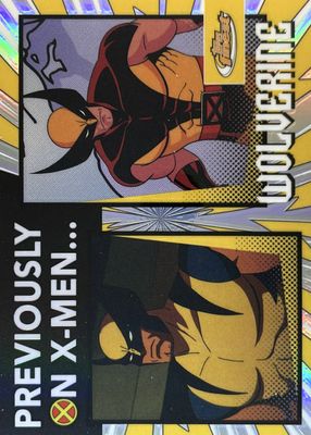 2025 Topps Finest X-Men 97 #PO-3 Previously On X-Men
