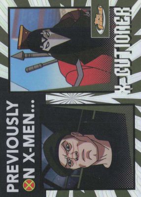 2025 Topps Finest X-Men 97 #PO-15 Previously On X-Men