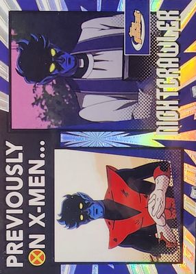 2025 Topps Finest X-Men 97 #PO-19 Previously On X-Men