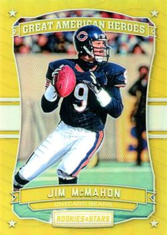 2016 Rookies & Stars #13 Great American Heroes - Gold /25