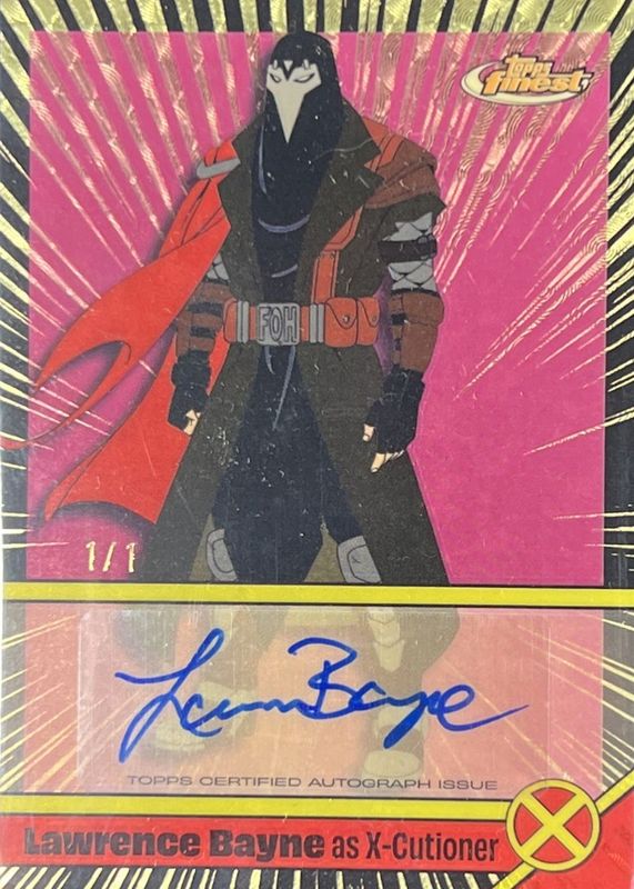2025 Topps Finest X-Men 97 #VA-LB Voice Actor Autograph - SuperFractor /1