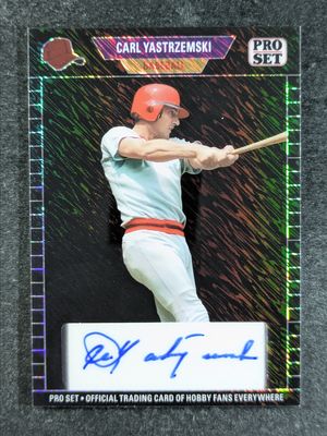 2024 Leaf Collective #89A-CY1 1989 Pro Set Auto - Black Shimmer /1