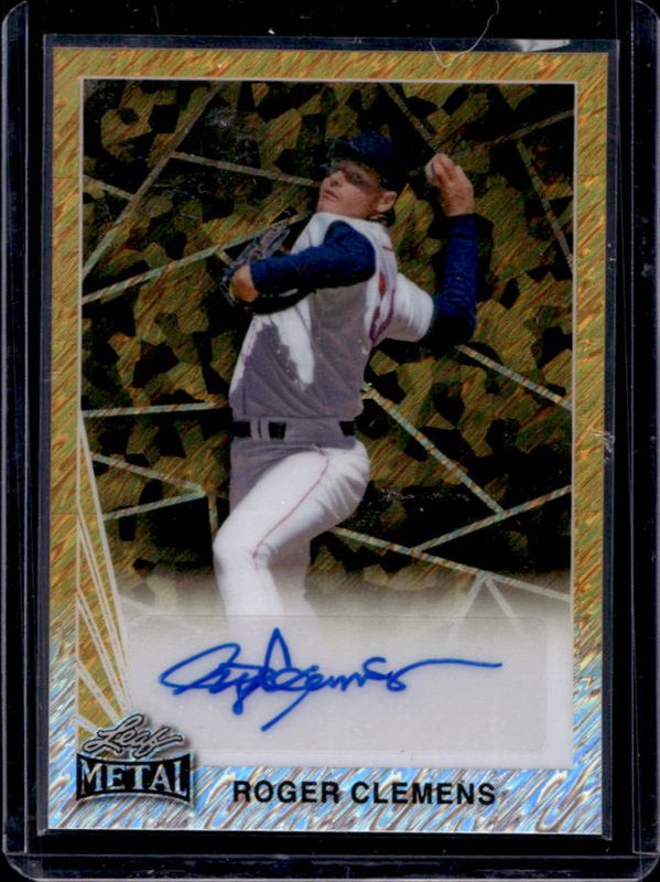 2024 Leaf Collective #90A-RC1 1990 Leaf Auto - Gold Shimmer /1