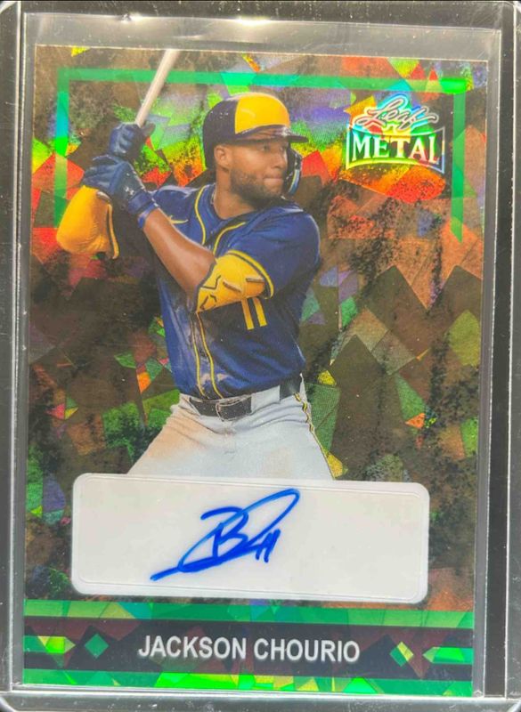 2024 Leaf Collective #GLP-JC1 Gold Leaf Prospects - Green Crystal /6