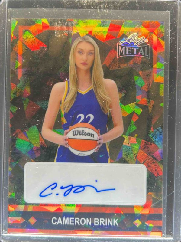 2024 Leaf Collective #GLP-CB1 Gold Leaf Prospects - Orange Crystal /8