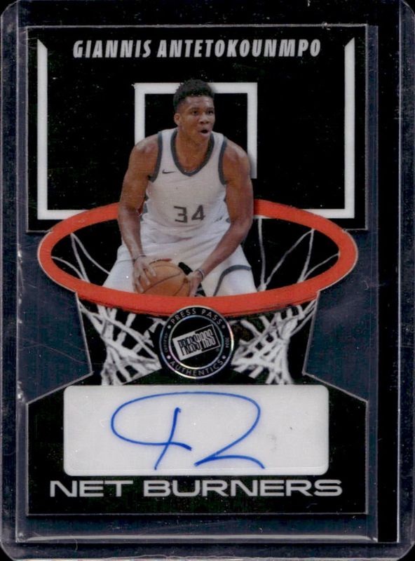 2024 Leaf Collective #NB-GA1 Net Burners - Black Crystal /5