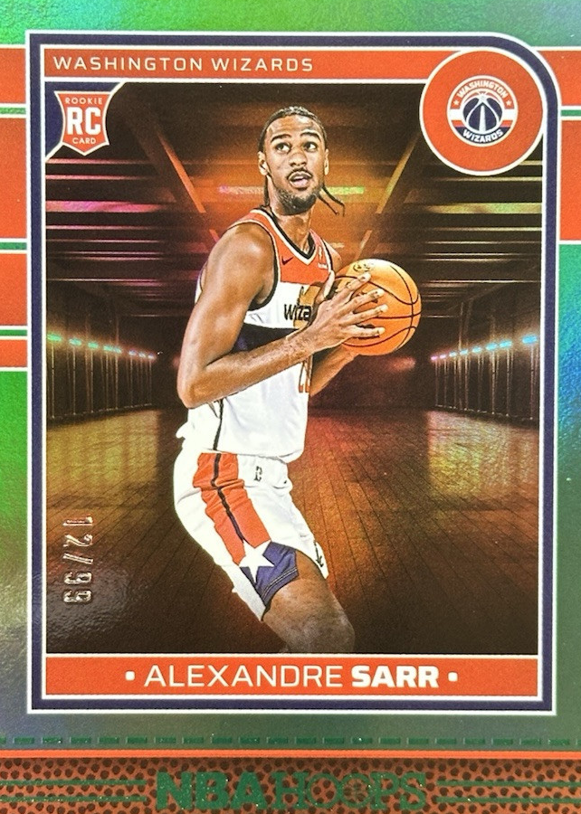 Alexandre Sarr NBA Hoops RC ルーキーカード（ALEXANDRE