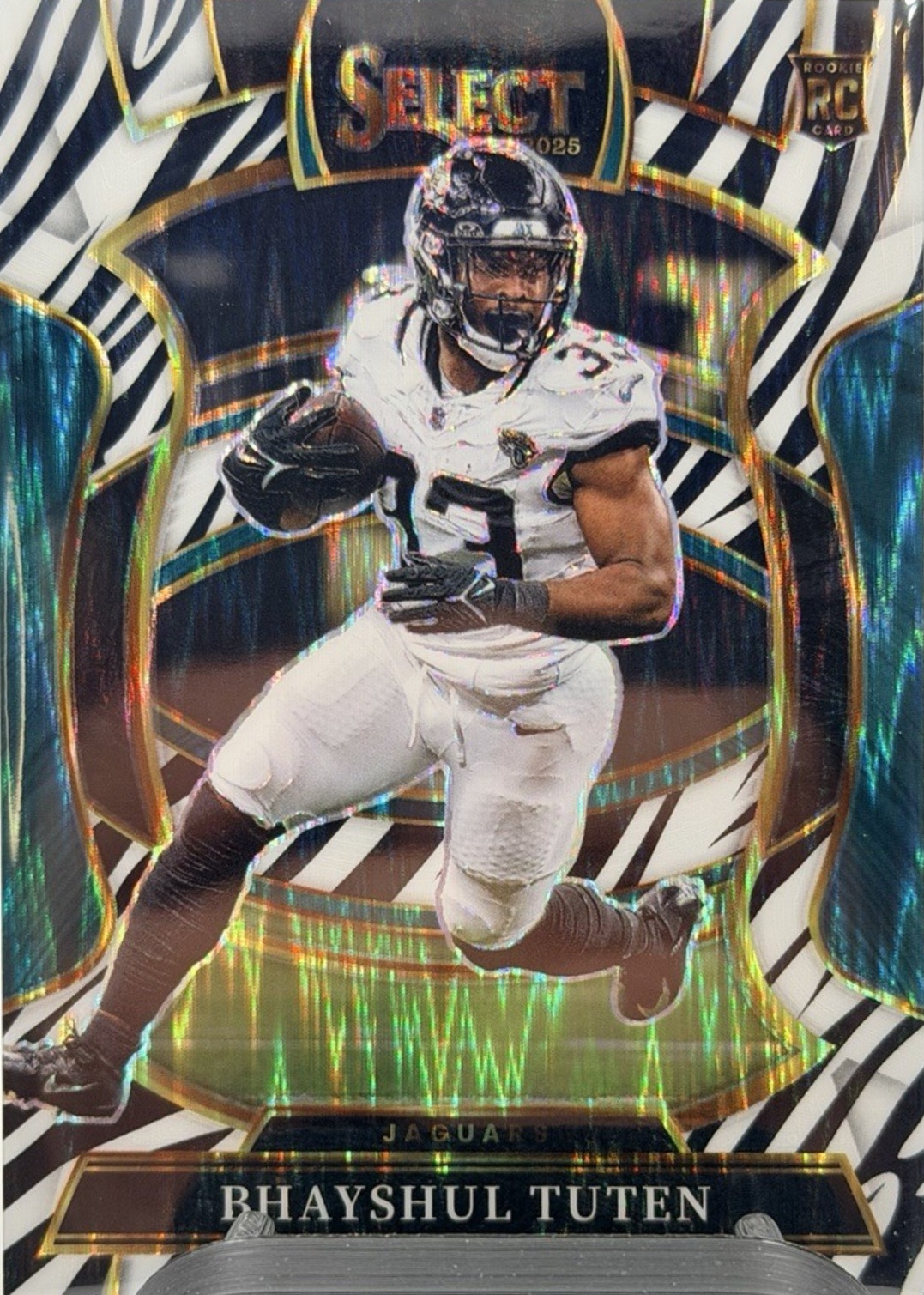 Bhayshul Tuten 2025 Select #29 Concourse Zebra /(SSP) Price Guide