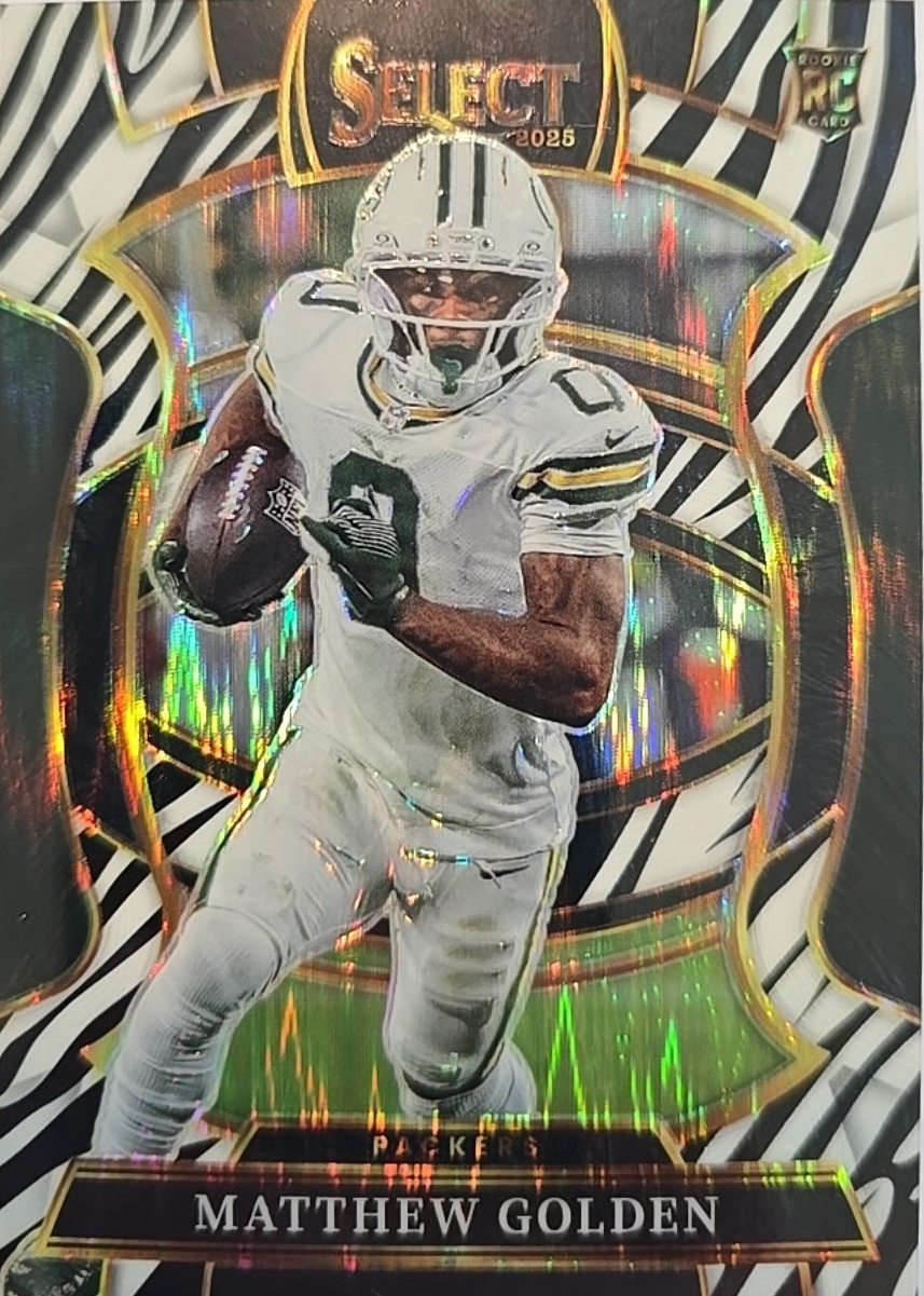 Matthew Golden 2025 Select #66 Concourse Zebra /(SSP) Price Guide