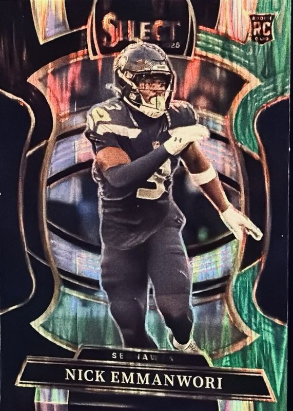 2025 Select #15 Concourse Black & Green Shock