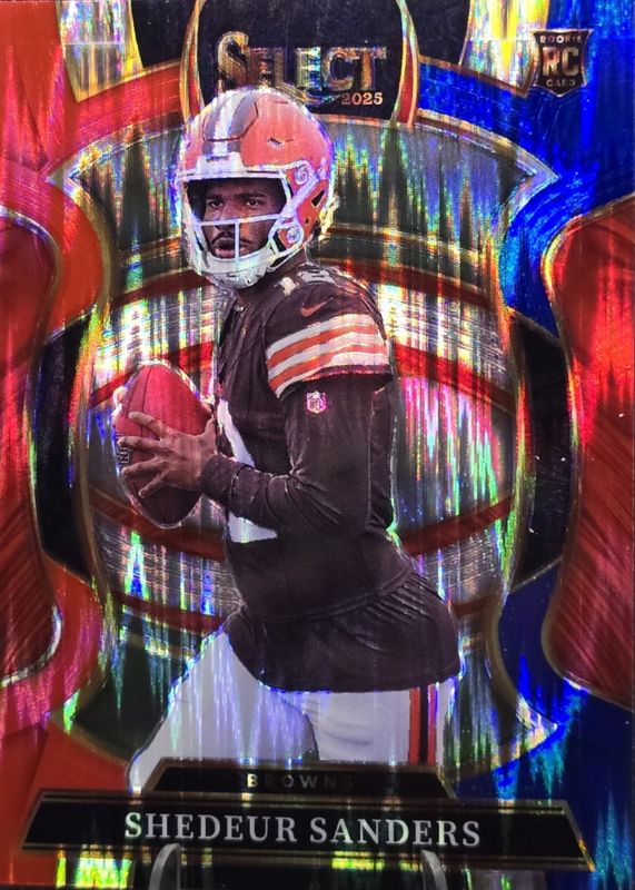 2025 Select #54 Concourse Red & Blue Shock