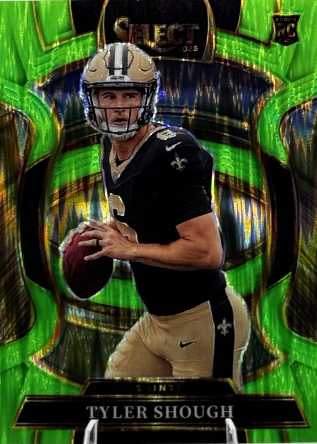 GWGカード Tyler Shough 2025 Select #41 Concourse Neon Green Shock /699 Price