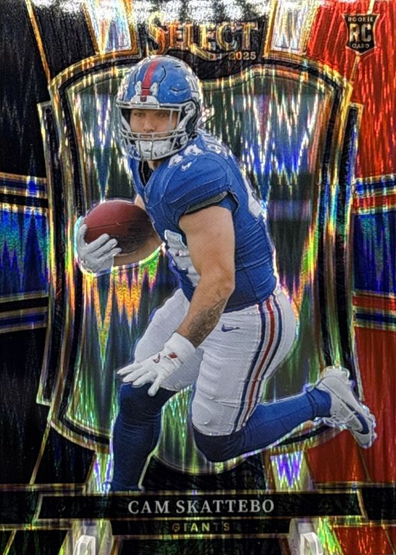 2025 Select #195 Premier Level Black & Red Shock