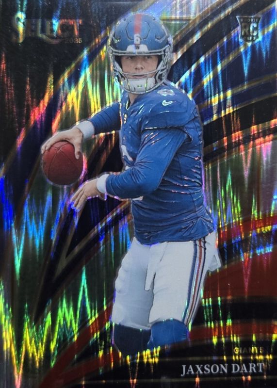 2025 Select #293 Club Level Black & Red Shock