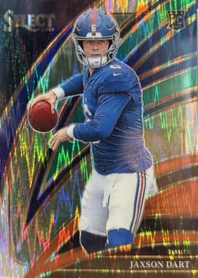 2025 Select #293 Club Level Green & Red Shock