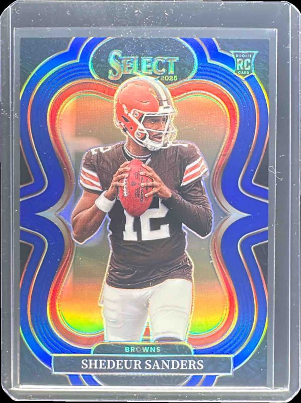 Shedeur Sanders 2025 Select #354 Suite Level Blue /99 Price Guide