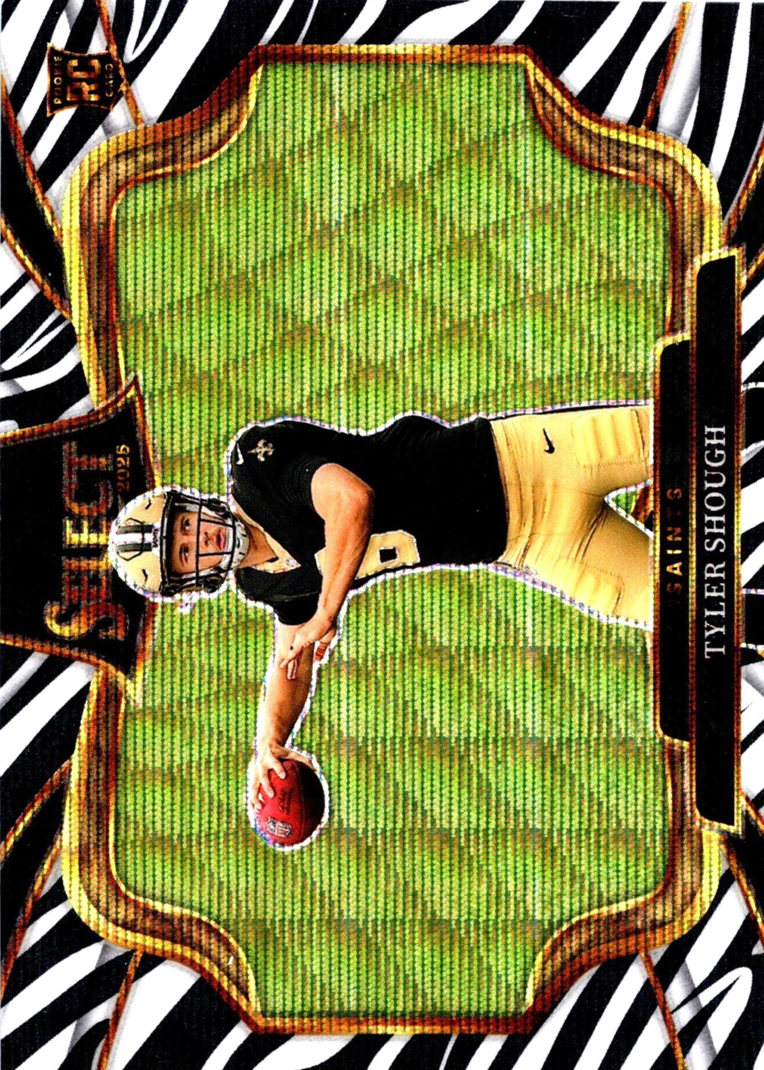 Tyler Shough 2025 Select #441 Field Level Zebra /(SSP) Price Guide ...