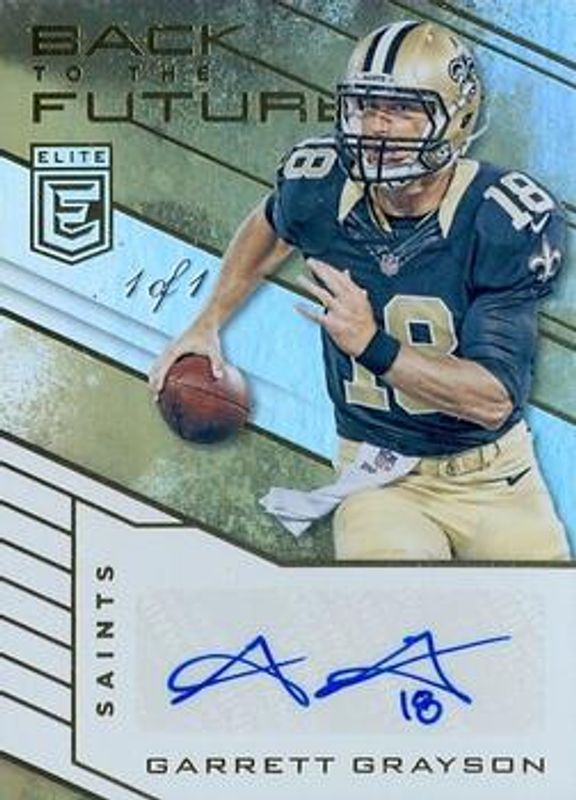 2016 Elite #BFS-GG Back to the Future SIgnatures - Gold /1