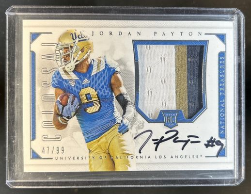 2016 National Treasures Collegiate #227 Colossal Signatures Materials /99