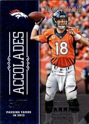 2016 Panini #4 Accolades