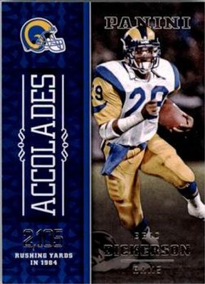 2016 Panini #18 Accolades