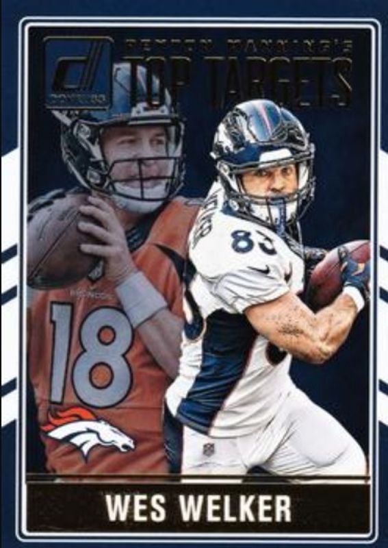 2016 Donruss #8 Peyton Manning Top Targets