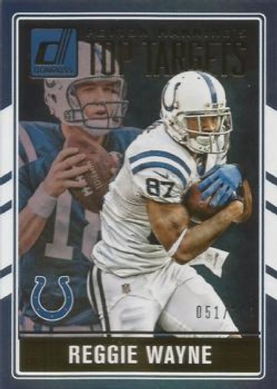 2016 Donruss #2 Peyton Manning Top Targets - Holo /100