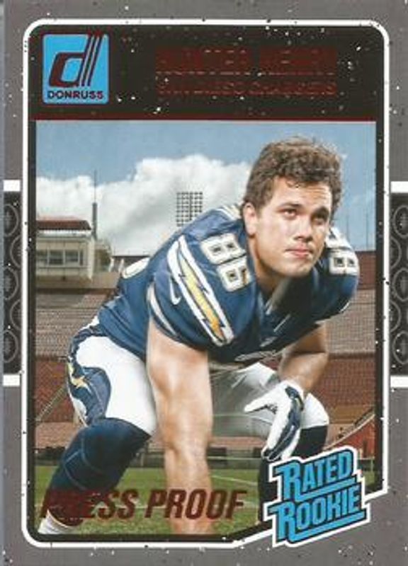 2016 Donruss #369 Press Proof Red