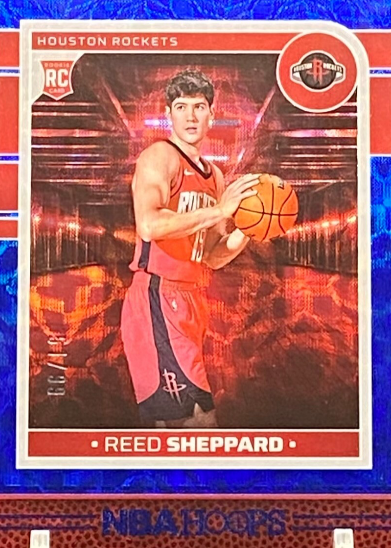 Reed Sheppard 2024 Hoops #233 Blue Scope /99 Price Guide - Sports Card ...