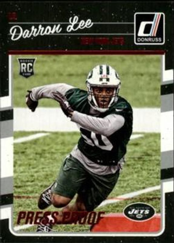 2016 Donruss #311 Press Proof Red