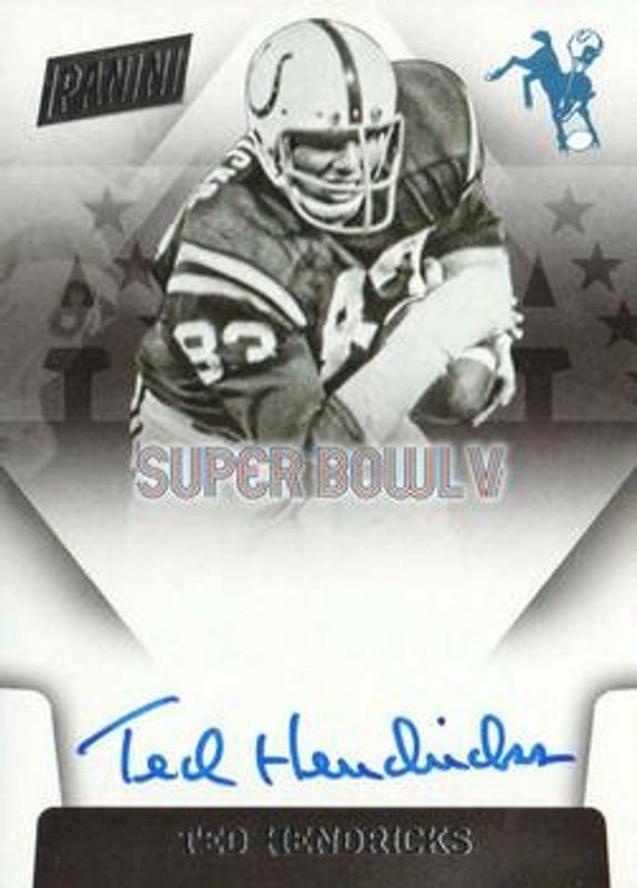 2016 Donruss #SBV-TH Super Bowl Signatures