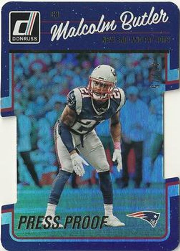 2016 Donruss #188 Press Proof Silver Die-Cut /75