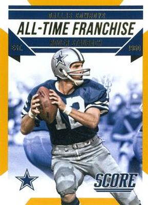 2015 Score #8 All Time Franchise - Gold