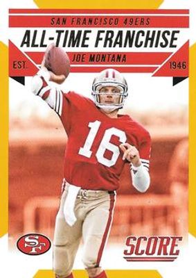 2015 Score #3 All Time Franchise - Gold