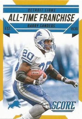 2015 Score #2 All Time Franchise - Gold