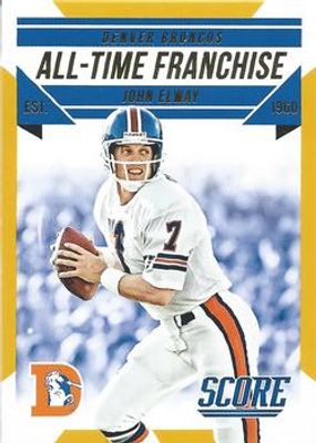 2015 Score #5 All Time Franchise - Gold