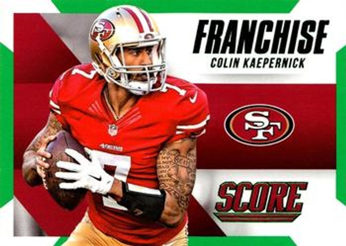 2015 Score #18 Franchise - Green