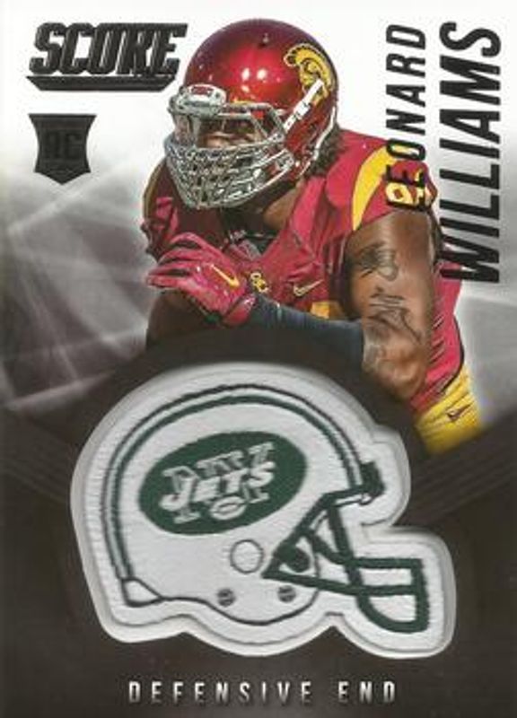 2015 Score #9 Rookie Helmets