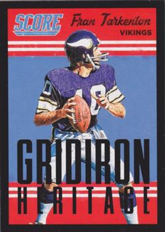 2015 Score #17 Gridiron Heritage - Black