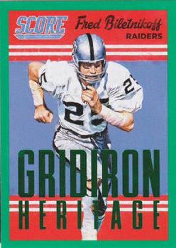 2015 Score #14 Gridiron Heritage - Green