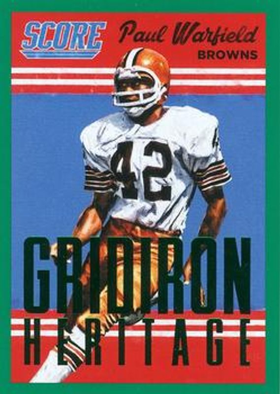 2015 Score #6 Gridiron Heritage - Green