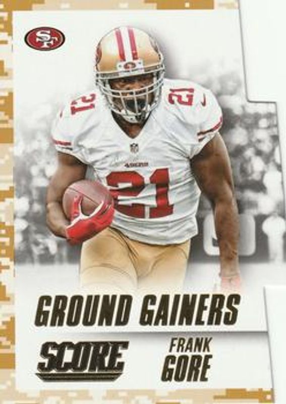 2015 Score #8 Ground Gainers Desert - Camo