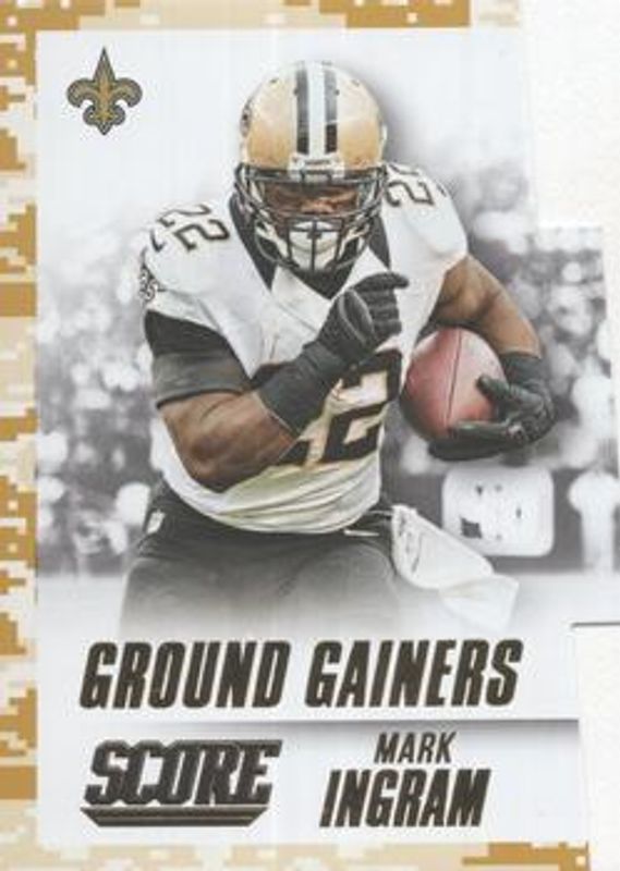 2015 Score #11 Ground Gainers Desert - Camo