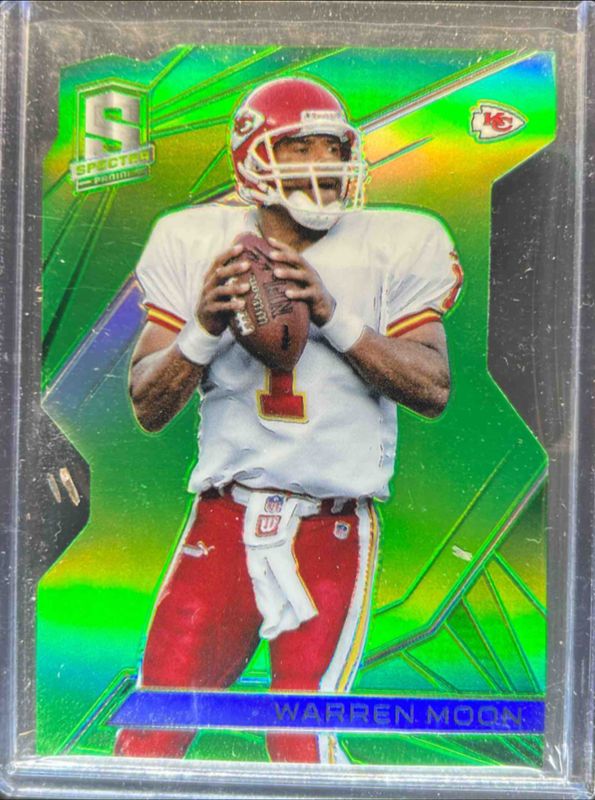 2015 Spectra #114a Neon Green Die-Cut /15