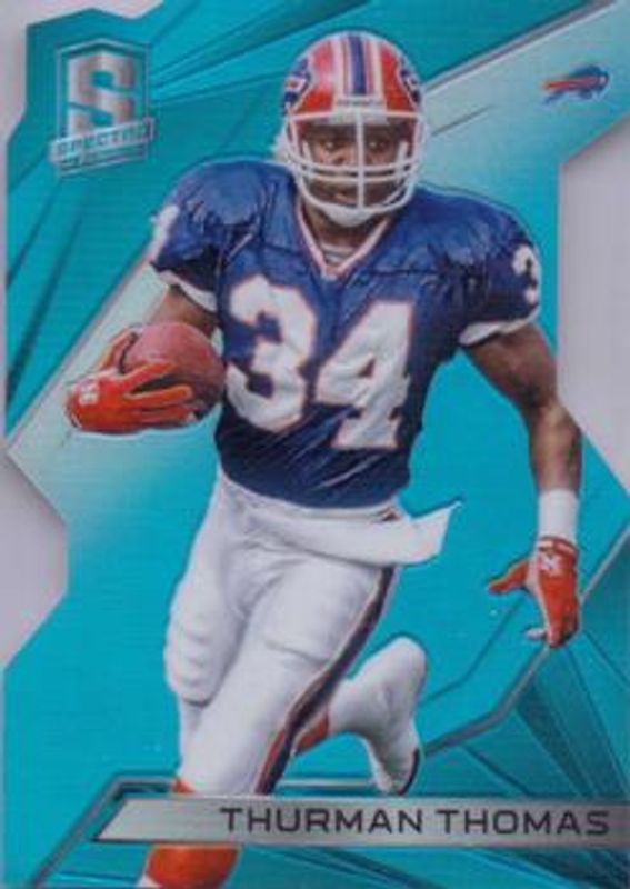 2015 Spectra #109a Neon Blue Die-Cut /35