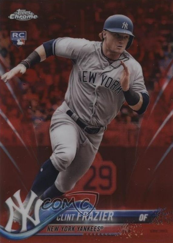 2018 Topps Chrome Update #HMT21 Red Refractor /25