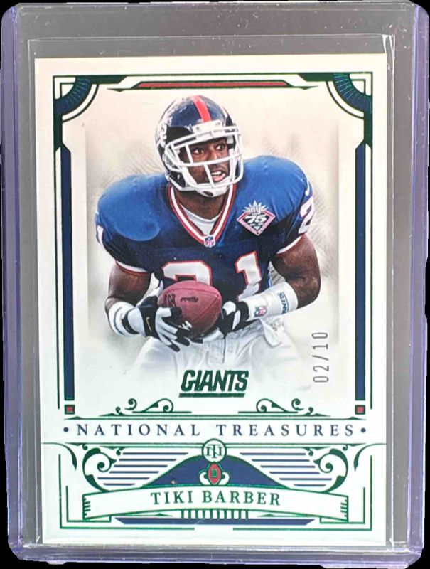 2025 National Treasures #75 Emerald /10